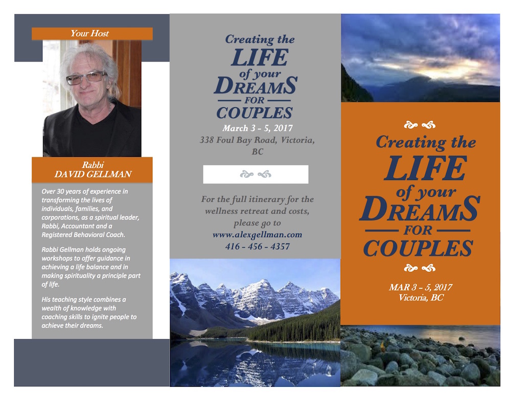 CREATING THE LIFE OF YOUR DREAMS FOR COUPLES
